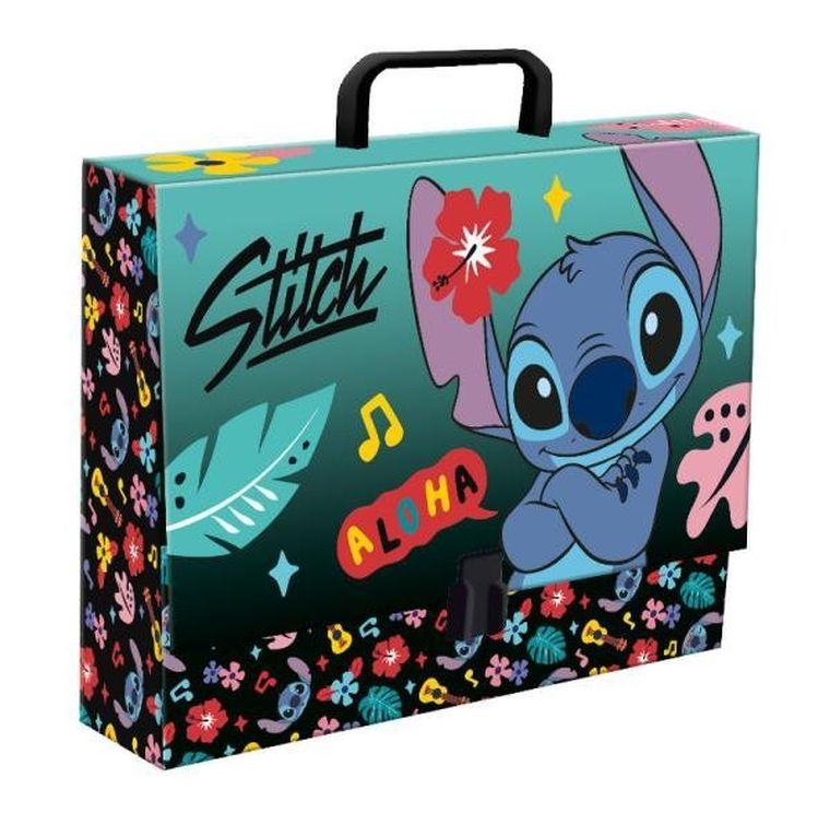 St.Majewski, Lilo i Stitch, teczka z rączką A4, 1 szt.