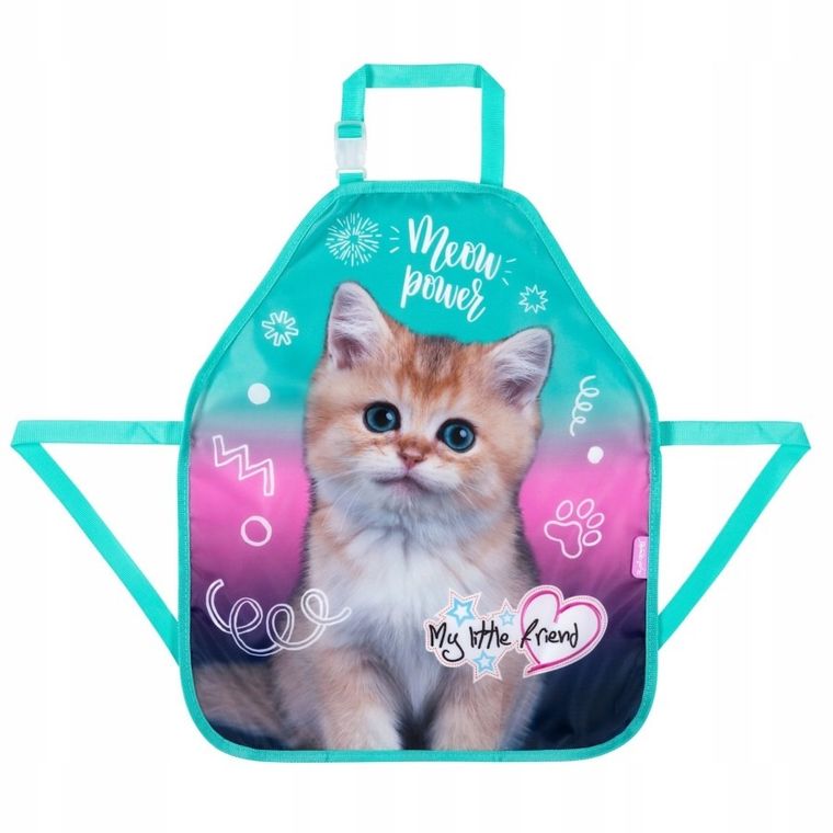St.Majewski, My Little Friend, fartuszek do prac plastycznych, Fluffy Kitty