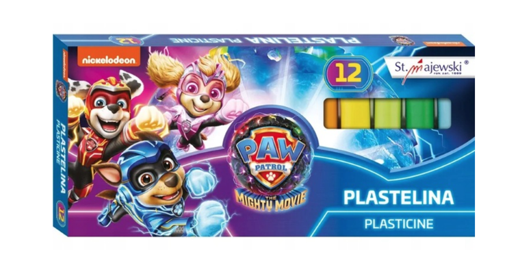 St.Majewski, Psi Patrol, plastelina, 12 kolorów