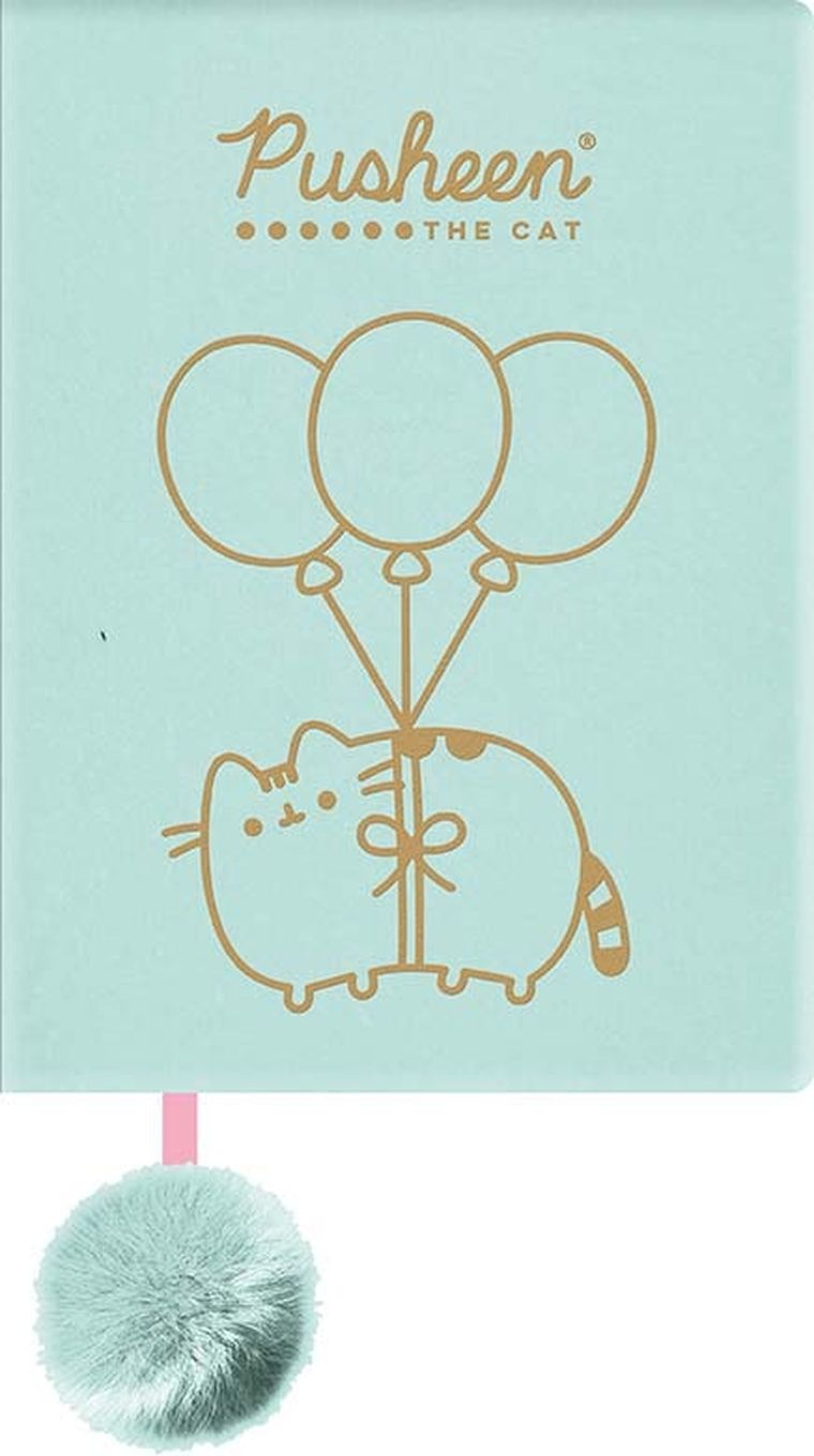 St.Majewski, Pusheen, notes pluszowy A5, 96 kartek, linia, 1 szt.