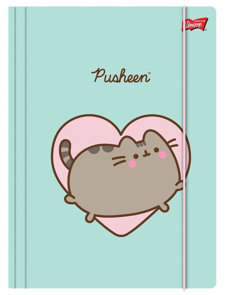 St.Majewski, Pusheen, teczka z gumką A4, 1 szt.