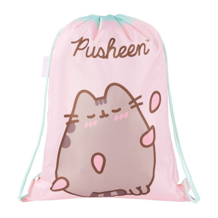 St.Majewski, Pusheen, worek sportowy, Pink