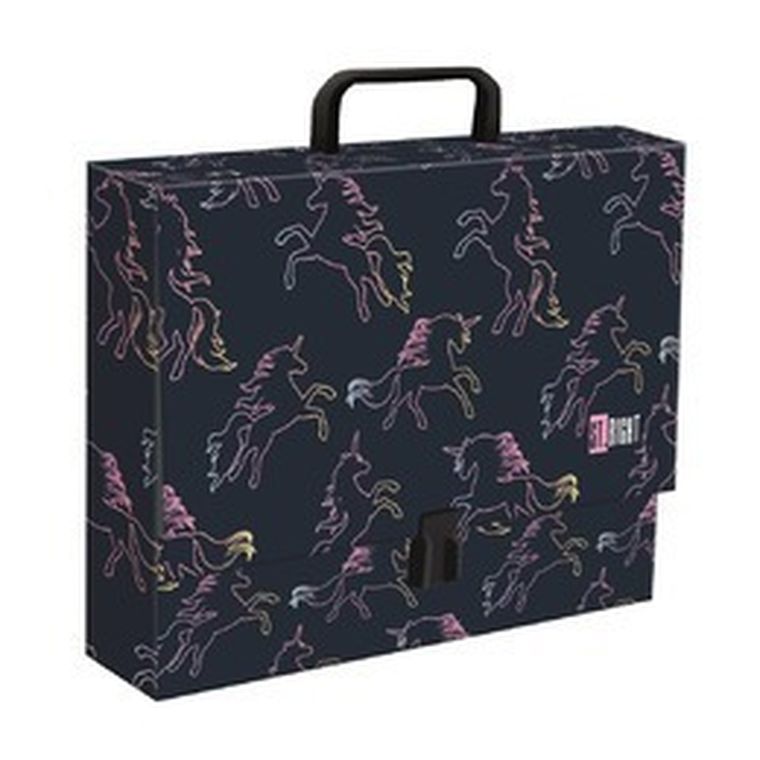 St.Majewski, teczka z rączką A4, Dream Unicorn, 1 szt.