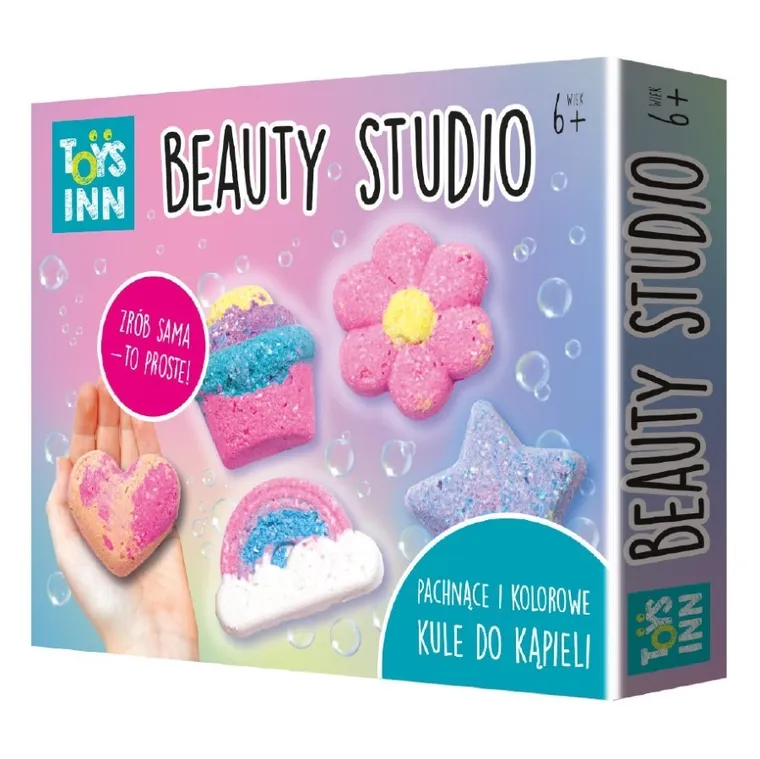 Stnux, Beauty Studio, kule do kąpieli, zestaw kreatywny