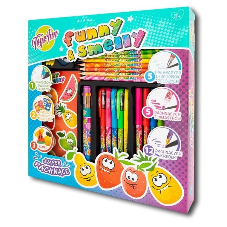 Stnux, Funny & Smelly, pachnący zestaw szkolny