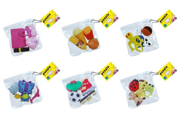 Stnux, gumki do ścierania, 3 szt.