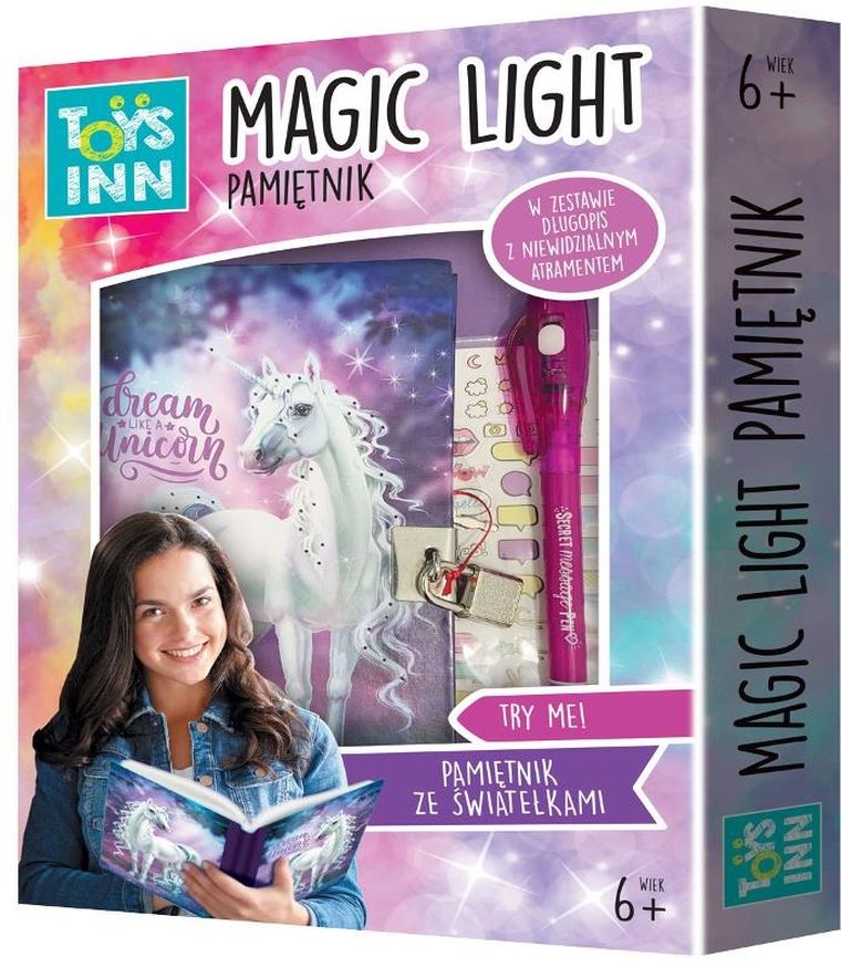 Stnux, Magic Light Unicorn, pamiętnik na kłódkę