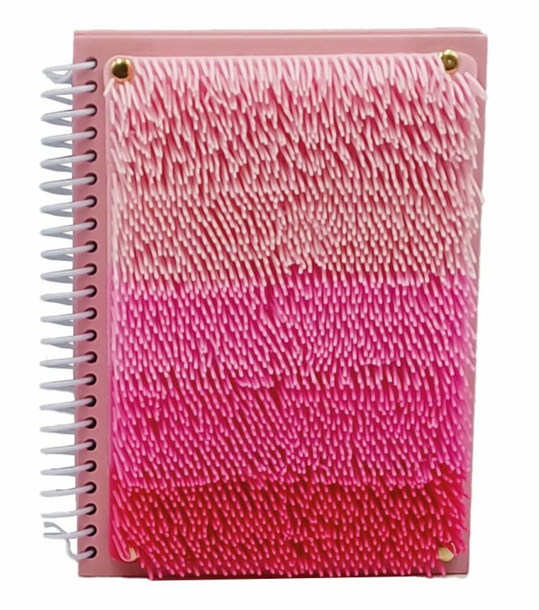 Stnux, notes A5, 80 kartek, sensoryczny, różowy, 1 szt.