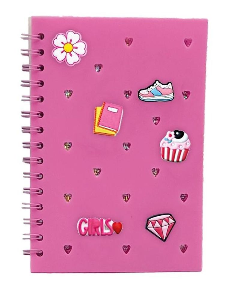 Stnux, notes z wpinkami, różowy, 1 szt.