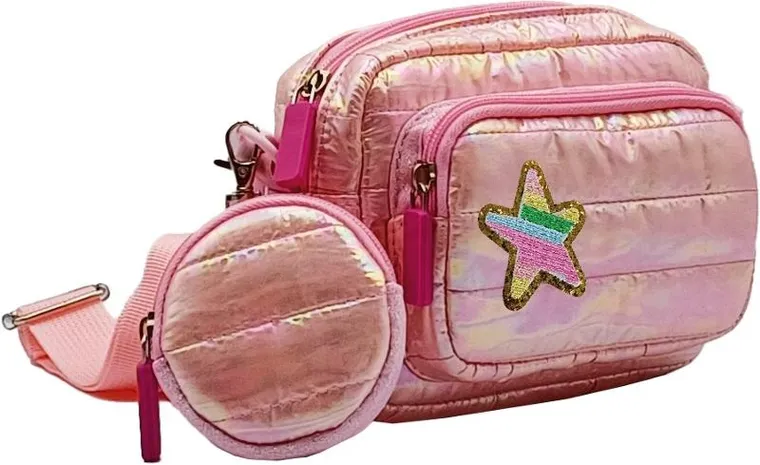 Stnux, Puffy, torebka, różowa