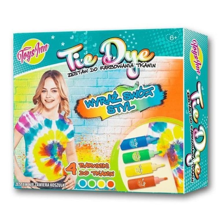 Stnux, Tie Dye Basic, zestaw do farbowania tkanin