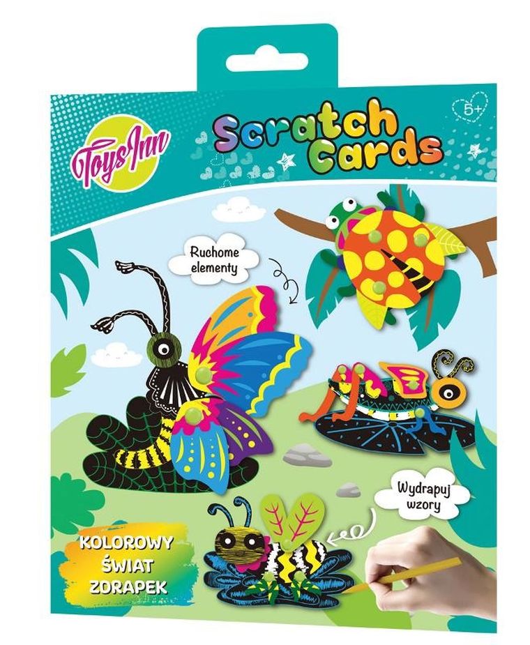 Stnux, zdrapki, owady