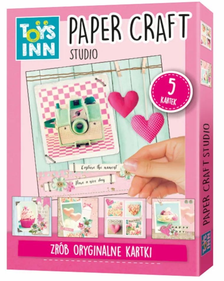 Stnux, zestaw do wykonywania kartek, serce