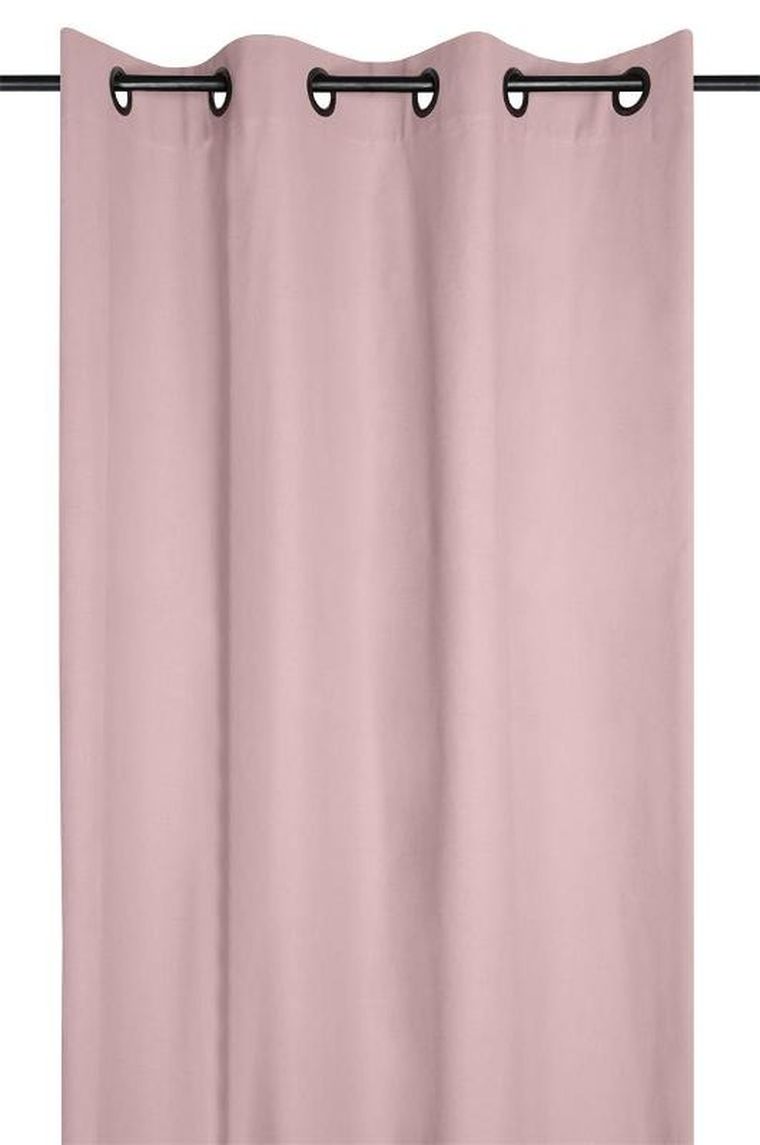 Stof, bawełniana zasłona na przelotkach, Duo, 135-240 cm