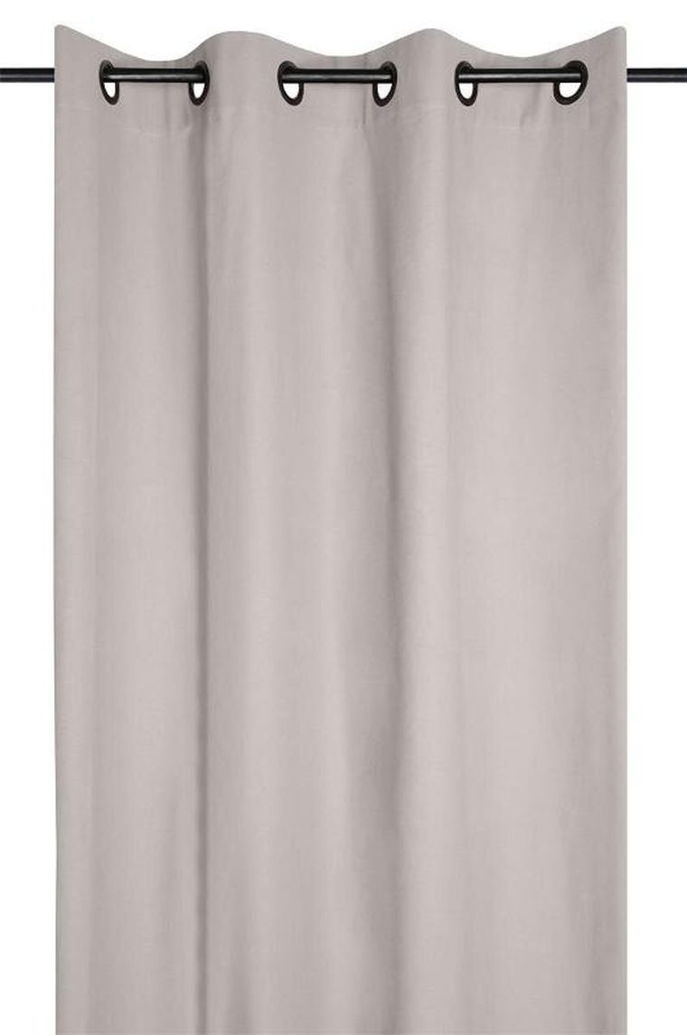 Stof, bawełniana zasłona na przelotkach, Duo, 135-240 cm