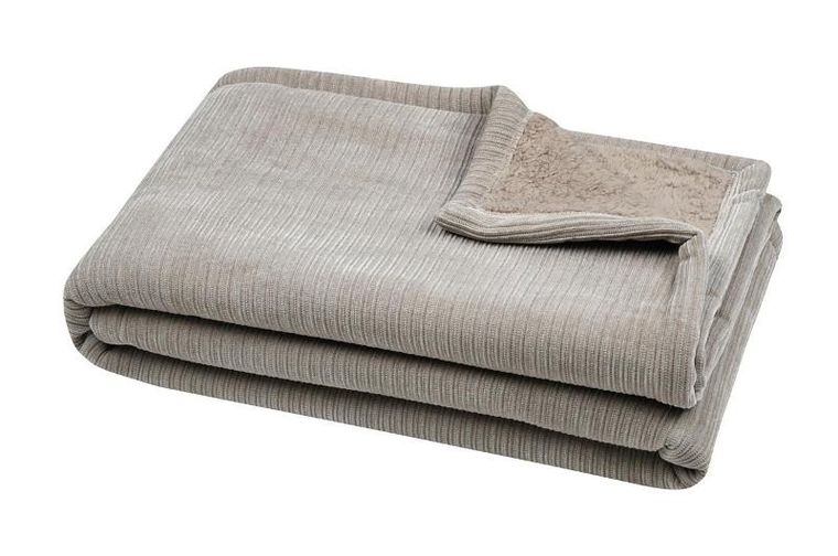 Stof, Clayton, pluszowy koc z barankiem, 130×160 cm