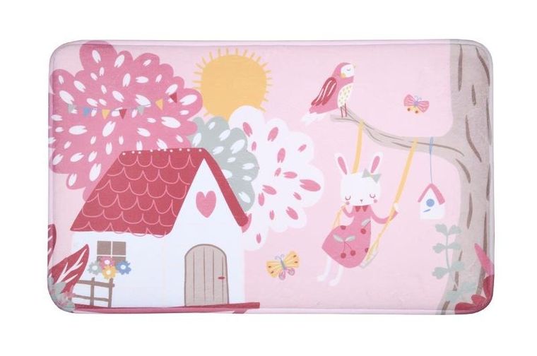 Stof, dywanik dziecięcy, Matty, różowy, 45-75 cm