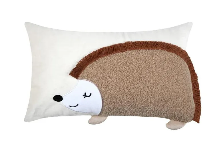 Stof, Gabin, poduszka dziecięca, Jeżyk, 50-30 cm