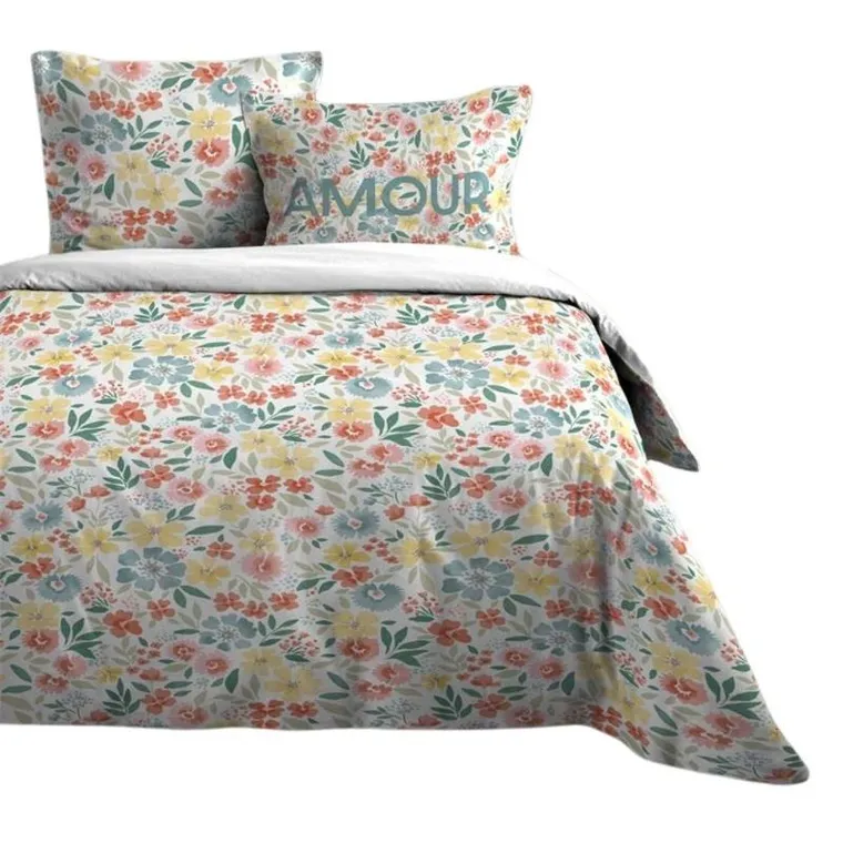 Stof, komplet pościeli bawełnianej, Flower, 240-220 cm