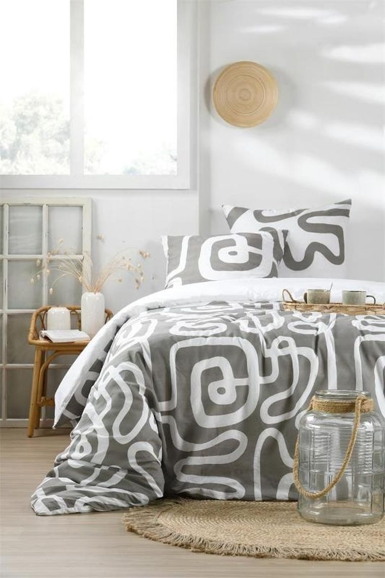 Stof, komplet pościeli bawełnianej, Pinto, 240-220 cm