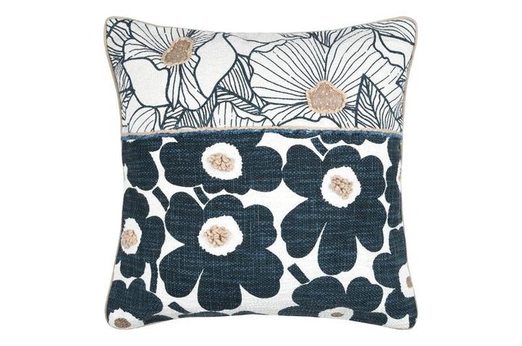 Stof, poduszka dekoracyjna, bawełniana, Eugenie, 40-40 cm