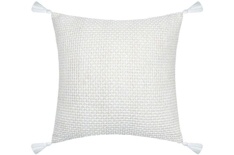 Stof, poduszka dekoracyjna z plecionym wzorem, Balma, 40-40 cm