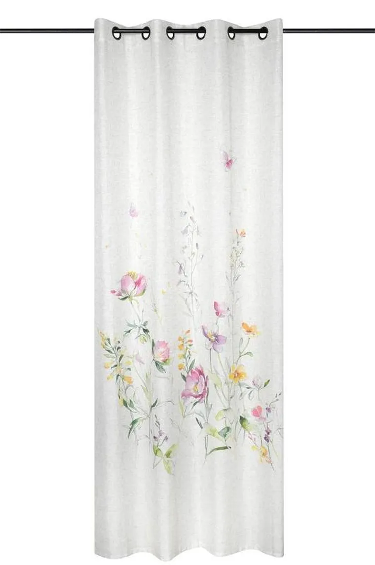 Stof, zasłona okienna z efektem lnu, Rita, 135-260 cm