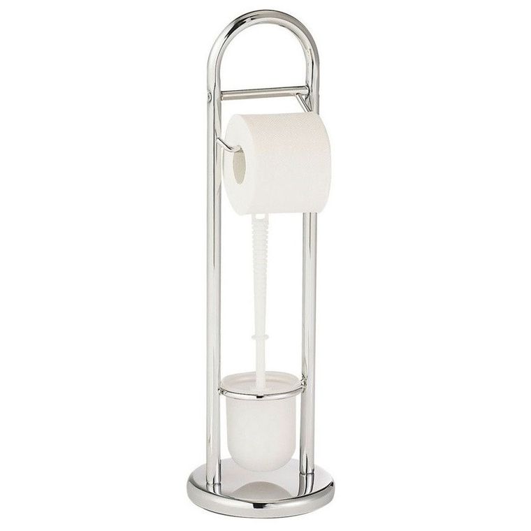 Stojak łazienkowy, Siena chrome, 2w1