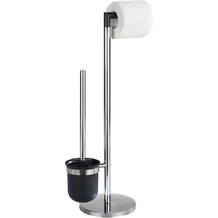 Stojak na papier toaletowy i szczotkę do WC, Parus, 2w1
