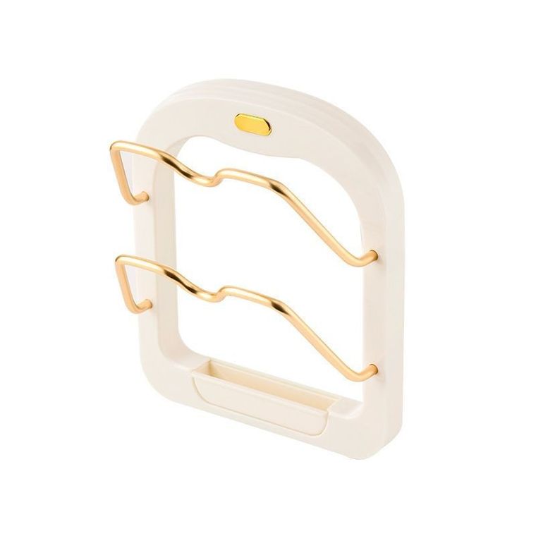 Stojak na pokrywki, biały