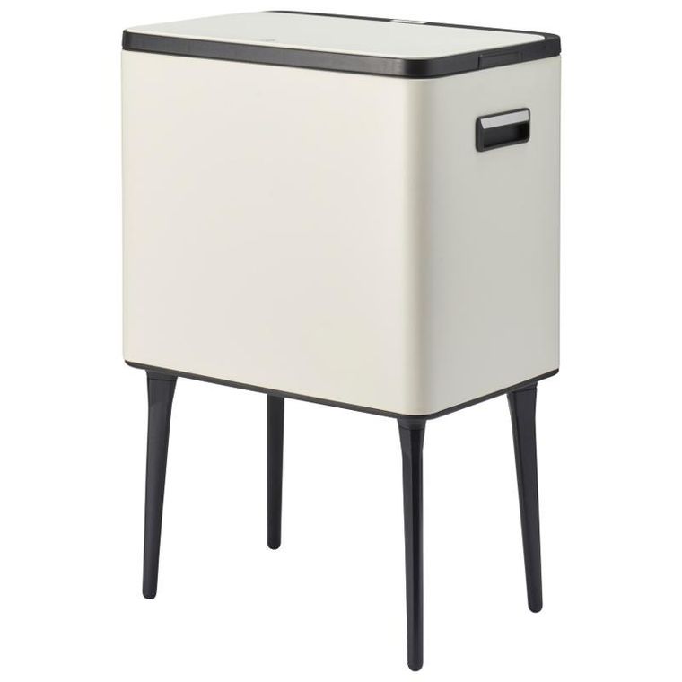 Storage Solutions, automatyczny kosz na śmieci, metalowy, 35l