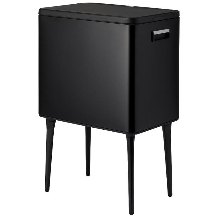 Storage Solutions, automatyczny kosz na śmieci, metalowy, 35l