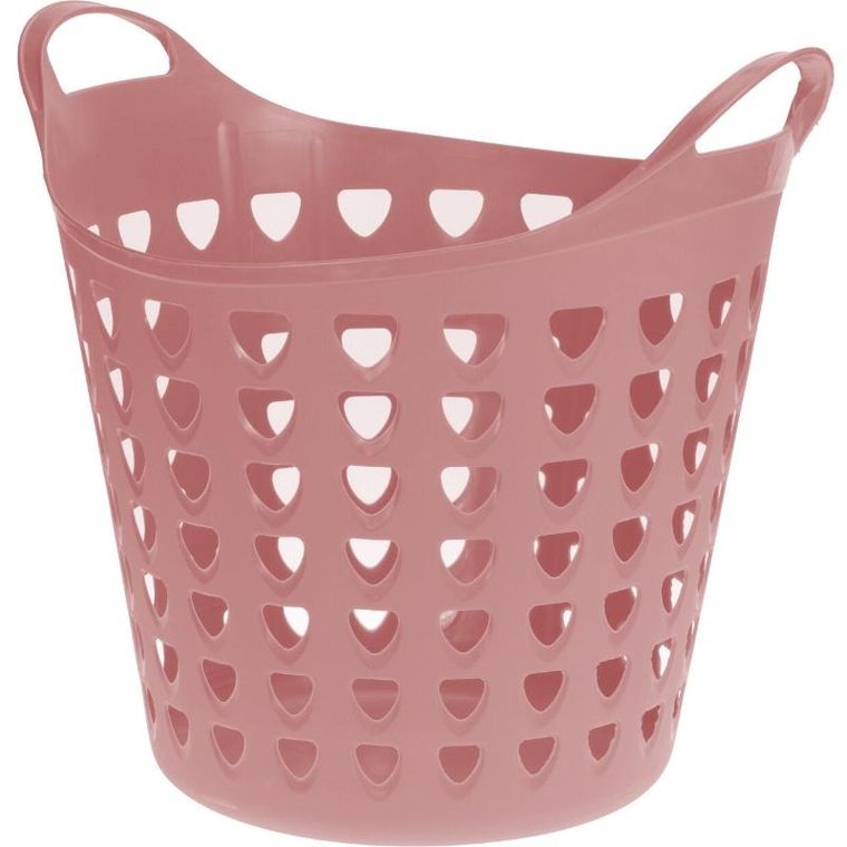Storage Solutions, elastyczny kosz na pranie z tworzywa sztucznego, 26l
