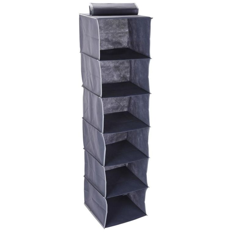 Storage Solutions, organizer wiszący do szafy, 6 półek