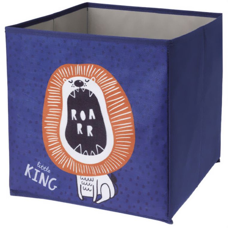 Storage Solutions, pudełko tekstylne do pokoju dziecięcego, 30-30-30 cm