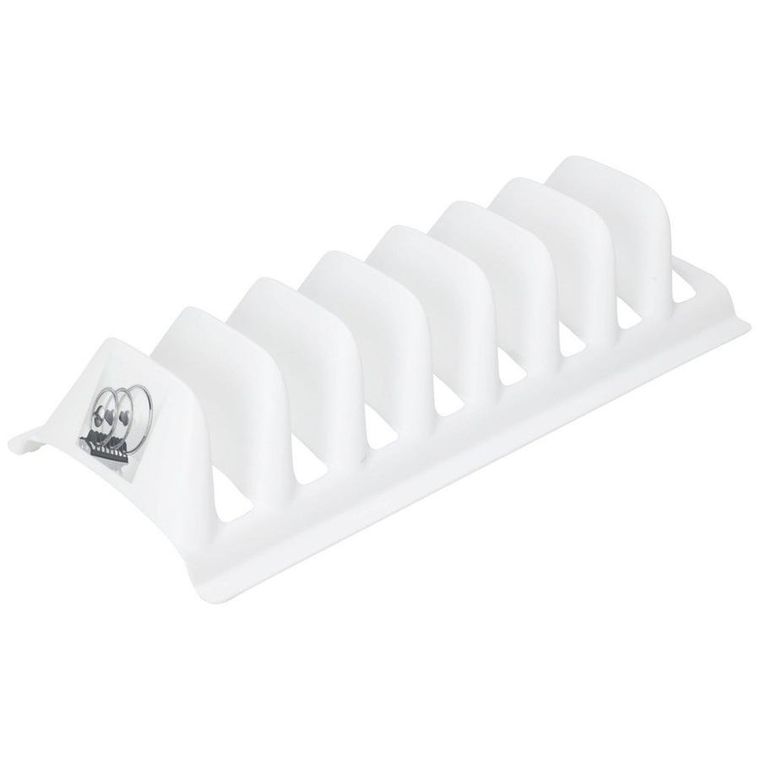 Storage Solutions, stojak na pokrywki i talerze, biały, 30-13,5-6 cm