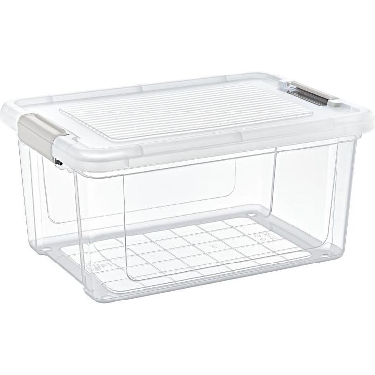 Storage Solutions, transparentne pudło do przechowywania, 41-29-20 cm