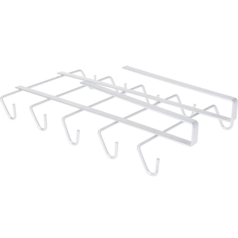 Storage Solutions, uchwyt na 10 kubków, do zawieszenia w szafce kuchennej, 28,5-15,5-6 cm