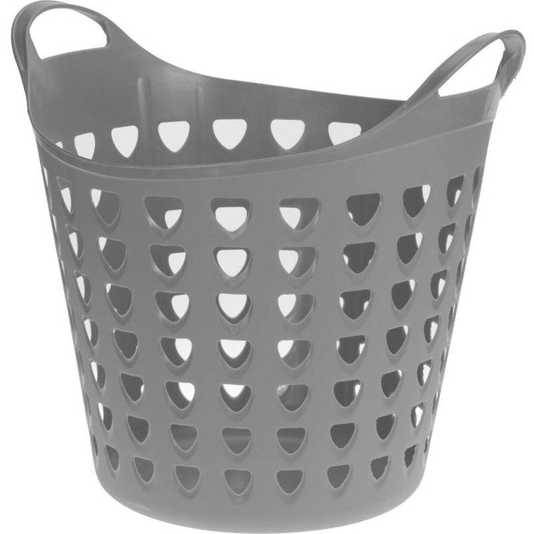 Storagesolutions, kosz na pranie, elastyczny, z tworzywa sztucznego, 26l