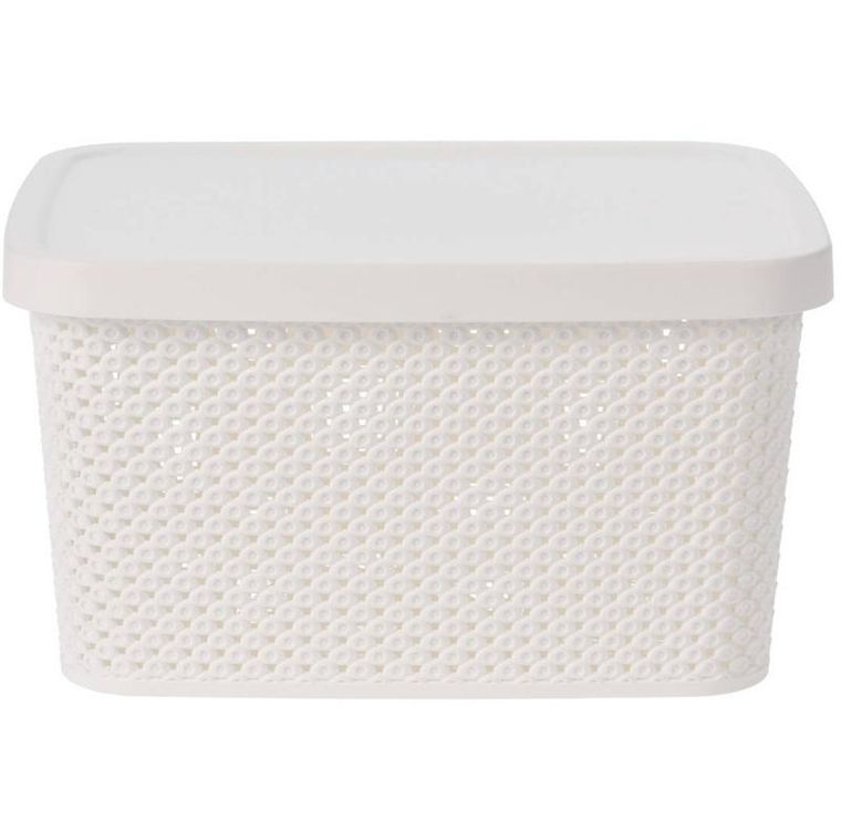 Storagesolutions, pojemnik plastikowy z pokrywą zamykany, 7l