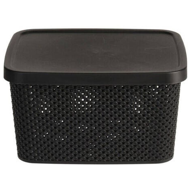 Storagesolutions, pojemnik plastikowy z pokrywą zamykany, 7l