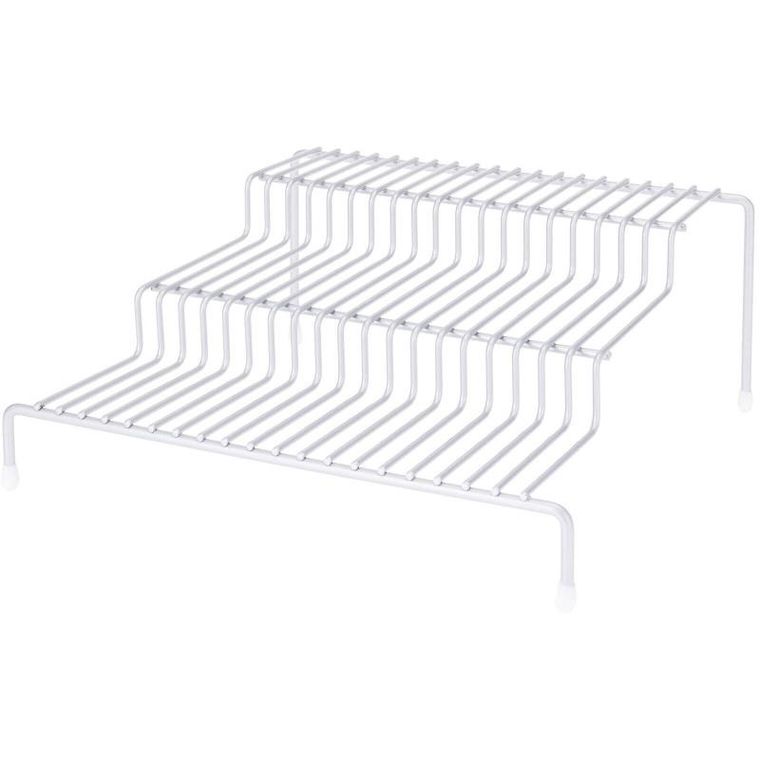 Storagesolutions, półka na blat kuchenny, metalowa, 3 poziomy, 26-25-11,5 cm