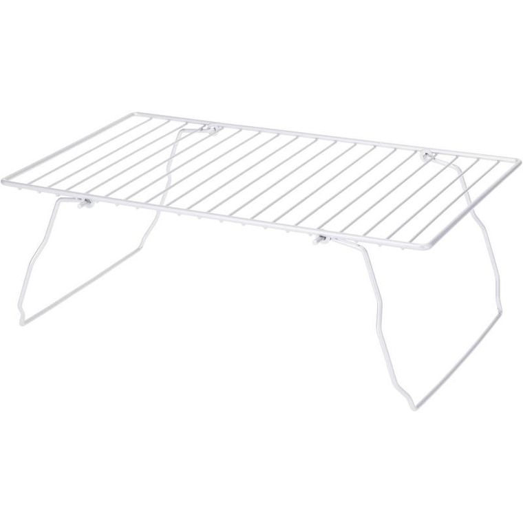 Storagesolutions, półka na blat kuchenny, metalowa, na nóżkach, 37-21-13,5 cm