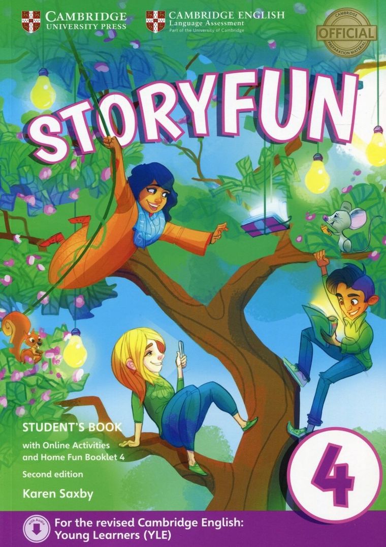 Storyfun for Movers 4. Student's Book + Online Activities and Home Fun Booklet 4