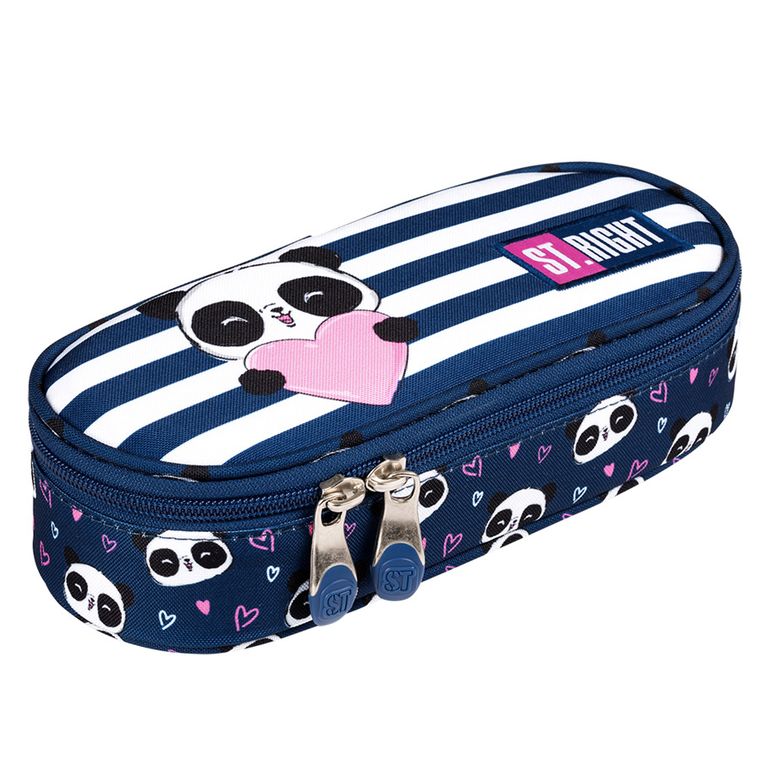 St.Right, piórnik, owalny, Love Panda