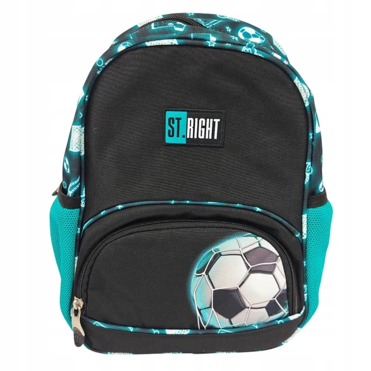 St.Right, plecak dla przedszkolaka, Neon Football