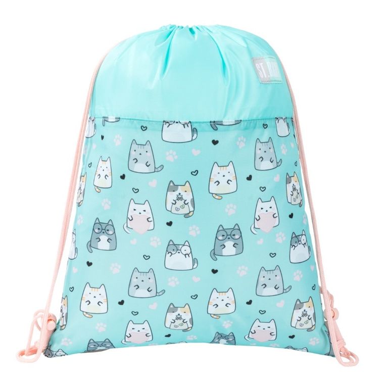 St.Right, worek sportowy, Kawaii Cat