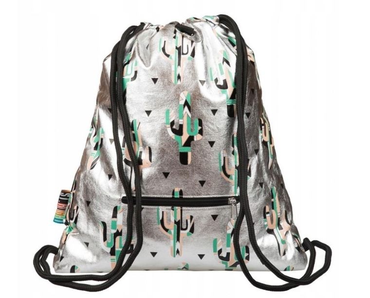 St.Right, worek sportowy, Silver Cactus