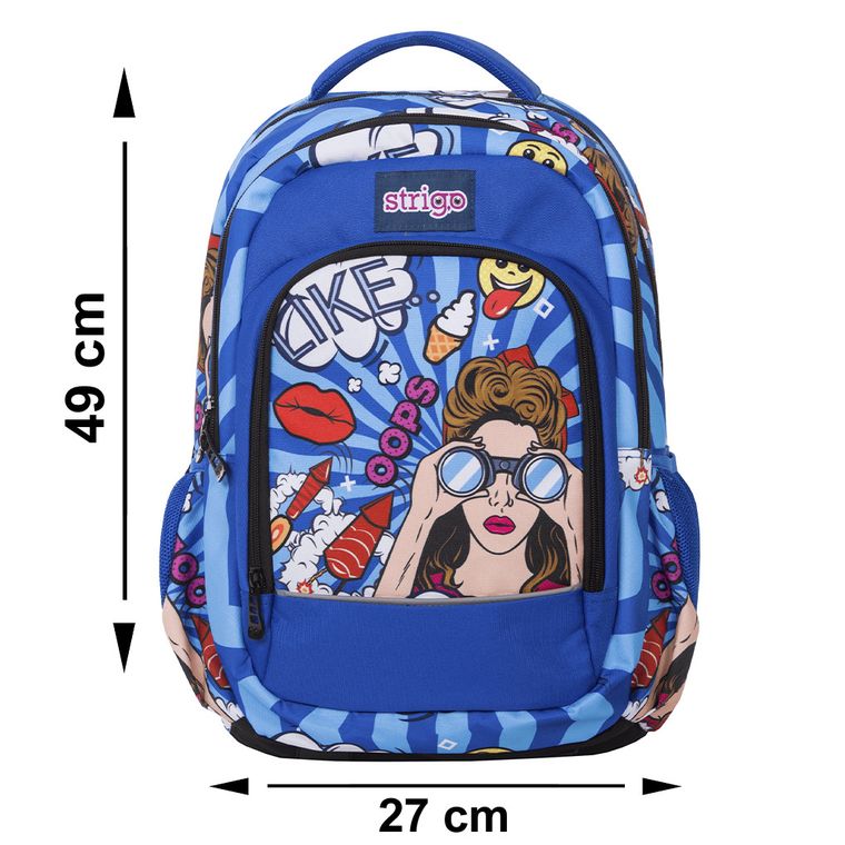 Strigo, Comic Daily, plecak szkolny