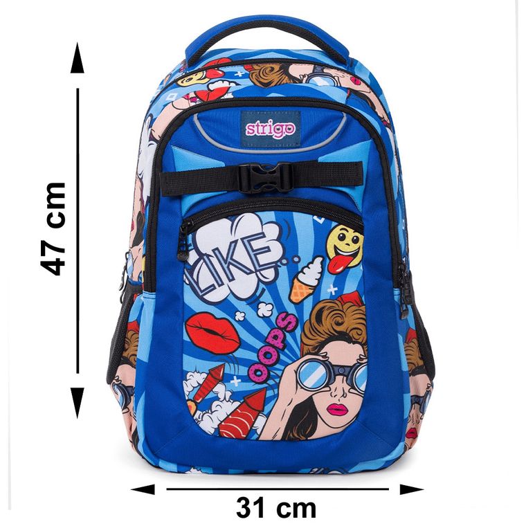 Strigo, Comic Sport, plecak szkolny